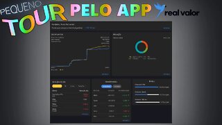 Tour pelo app do Real Valor - acompanhando os investimentos em um único lugar