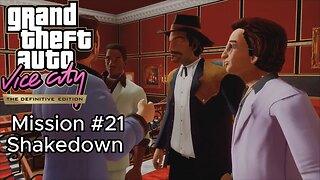 GTA Vice City Definitive Edition - Mission #21 - Shakedown [No Commentary]