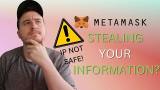 METAMASK IS SAVING YOUR PERSONAL DATA (URGENT!) #metamask #ethereum #crypto #cryptocurrency