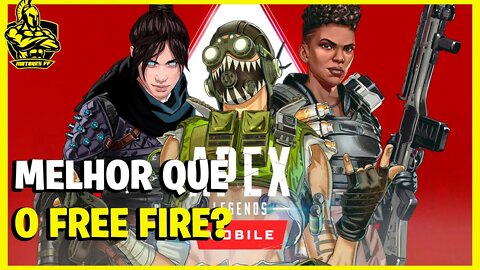 APEX LEGENDS MOBILE LANÇAMENTO DE HOJE NA PLAY STORE PROMETE SUPERAR O FREE FIRE.