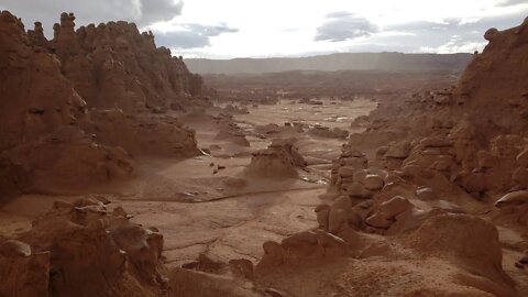 Mars Landscape, Goblin Maze, Searching for Rover 4K HD