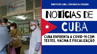 Cuba enfrenta a COVID-19 com testes, vacina e fiscalização | Notícias de Cuba