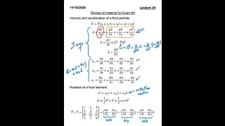 ME 3663.002 Fluid Mechanics Fall 2020 - Lecture 34