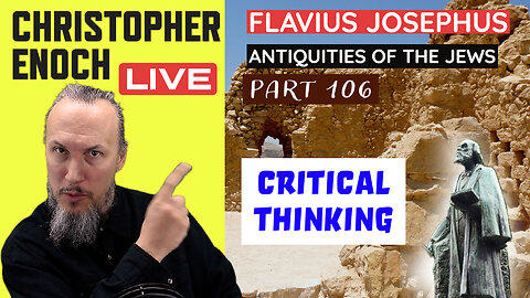LIVE Bible Q&A | Critical Thinking | Josephus - Antiquities Book 8 - Ch. 2 (Part 106)