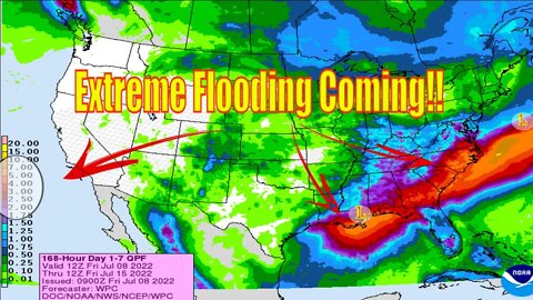 Extreme Flooding Coming! - The WeatherMan Plus Weather Channel