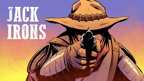 Jack Irons The Steel Cowboy Indie Comic Review & Speed Draw