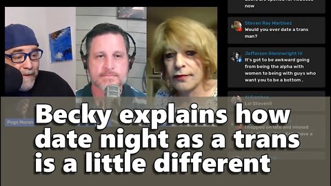 How Becky's date night as a trans woman is different