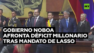 El Gobierno de Noboa enfrenta déficit fiscal millonario tras el fin del mandato de Lasso