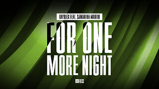 RAYOLEX feat. Samantha Martin - For One More Night (Original Mix) [MR028]