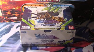 Digimon Next Adventure Booster Box Opening FANTASTIC PULLS!!