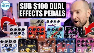 Sub $100 Caline Dual Effects Pedal Range! How Good Are They?