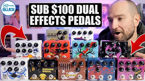Sub $100 Caline Dual Effects Pedal Range! How Good Are They?