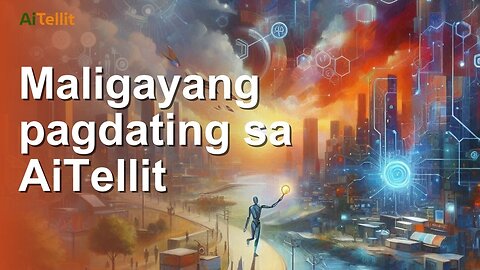 Welcome to #AiTellit (Filipino) - Maligayang pagdating sa AiTellit