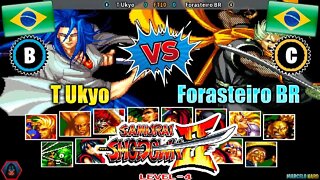 Samurai Shodown II (T Ukyo Vs. Forasteiro BR) [Brazil Vs. Brazil]