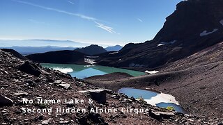 BITE-SIZED WILDS | Hidden Cirque ABOVE No Name Lake & "Purple Nub" of Broken Top! | 4K | Oregon