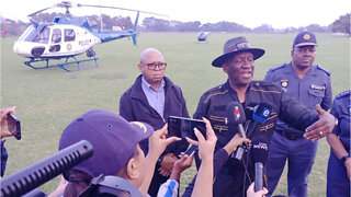 Watch: Police Minister Bheki Cele Updates Media on National Shutdown