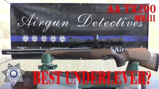 AIR ARMS TX200 MKIII UNDERLEVER AIR RIFLE "FULL REVIEW" by Airgun Detectives