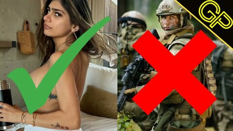 Mia Khalifa Insults Military Service