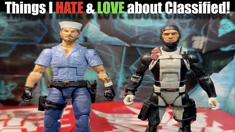 What I LOVE and HATE about GI Joe Classified! Shipwreck and Torpedo Review and Comparison!