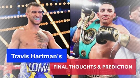 VASYL LOMACHENKO v TEOFIMO LOPEZ Final Thoughts & Prediction - ESPN 10/17/20 - BOXING PODCAST