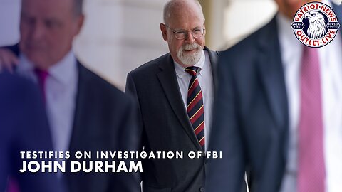 John Durham Testifies on his Investigation of the FBI, hr.2 | 06-21-2023