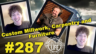 #287 Hayes Nulman of Hayes Nulman Design talks about custom millwork, carpentry & furniture making