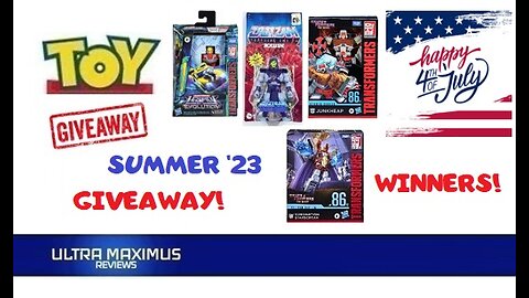 💥 4th of July Summer 2023 Toy Giveaway | Contest WINNERS