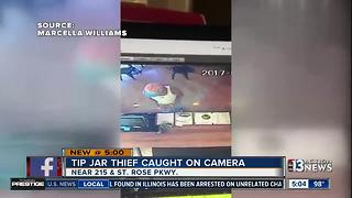 Another tip jar thief caught on camera