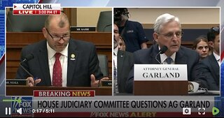 Troy Nehls Questioning Merrick Garland - House Judiciary Committee Hearing