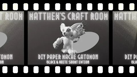 DIY: Gatomon (Paper Mache) #shorts