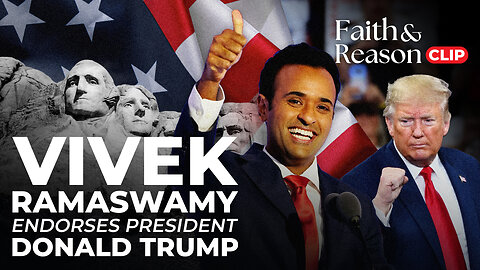 President Trump Receives Vivek Ramaswamy's endorsement to champion life, faith & family