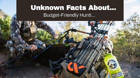 Unknown Facts About "Enhance Your Hunt with High-Tech Gadgets and Accessories"