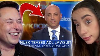 ELON’S HUGE LAWSUIT against #ADL …