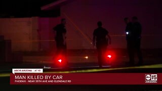 Man killed in pedestrian crash in Phoenix
