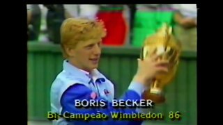 Trecho Final - Torneio de Tênis de Wimbledon (Rede Manchete, 1986)