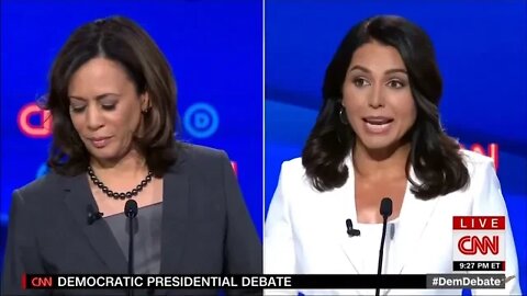 Tulsi Laughs At Destroying Kamala's Presidential Run & Question Warren's Fitness To Serve