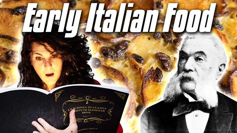 The FIRST Italian Cookbook | Where "Italian Food" Began
