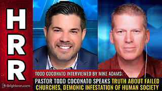 Pastor Todd Coconato speaks TRUTH about failed churches, demonic infestation...