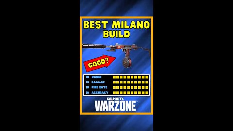 Try The Milano Now! | Warzone Shorts #shorts