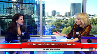 Dr. Simone Gold joins us in studio | ACWT Interviews 11.16.22