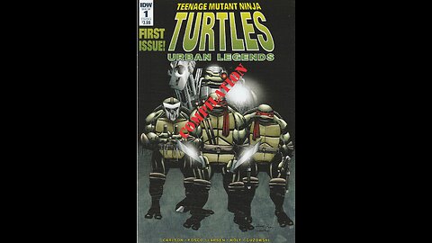 Teenage Mutant Ninja Turtles: Urban Legends -- Review Compilation (2018, IDW)