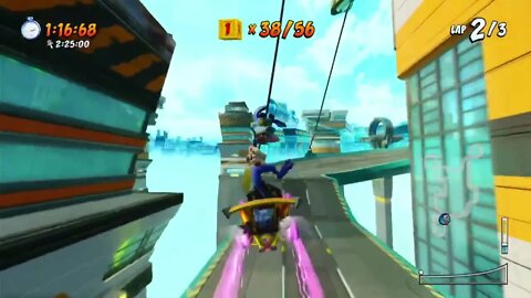 Android Alley Platinum Relic Race Gameplay - Crash Team Racing Nitro-Fueled (Nintendo Switch)