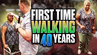 WOMAN HADN'T WALKED WITHOUT HELP IN 40 YEARS! | SUPERNATURAL DELIVERANCE | LIVE MIRACLE