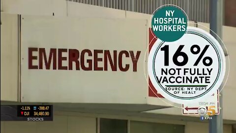 If the vaccine is so safe and effective, why are 83,000 healthcare workers