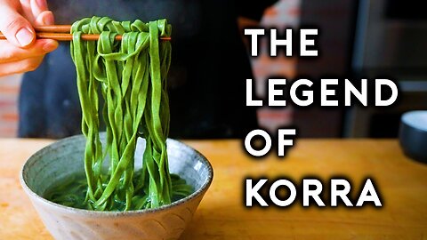 Seaweed Noodles from The Legend of Korra | Anime with Alvin