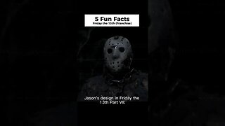 5 Fun Facts About Friday the 13th (Franchise) #Shorts