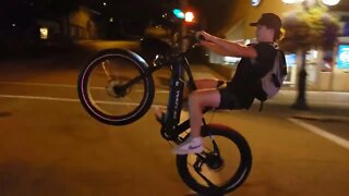 E Bike Wheelie Nelson BC