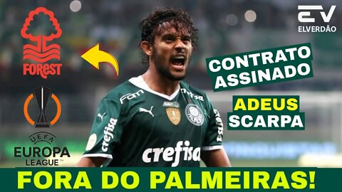 It's Confirmed! Scarpa in Europe, pre-contract signed and will leave Palmeiras #palmeiras
