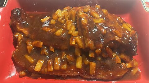 Honey Pineapple Barbecue Ribs