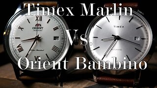 Timex Marlin Automatic Vs. Orient Bambino (TW2T22700ZV Vs. AC00008W0)